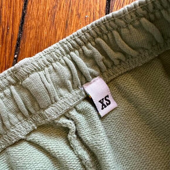Big Bud Press Oversized Balloon Leg Jogger Sweatpants Women XS Green Mint. - Picture 5 of 8